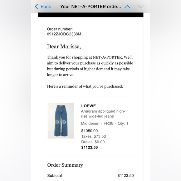 LOEWE
Anagram appliquéd high-rise wide-leg jeans 36FR - Picture 16 of 16